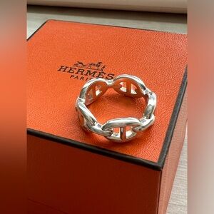 Hermes Chaine D’Ancre Ring